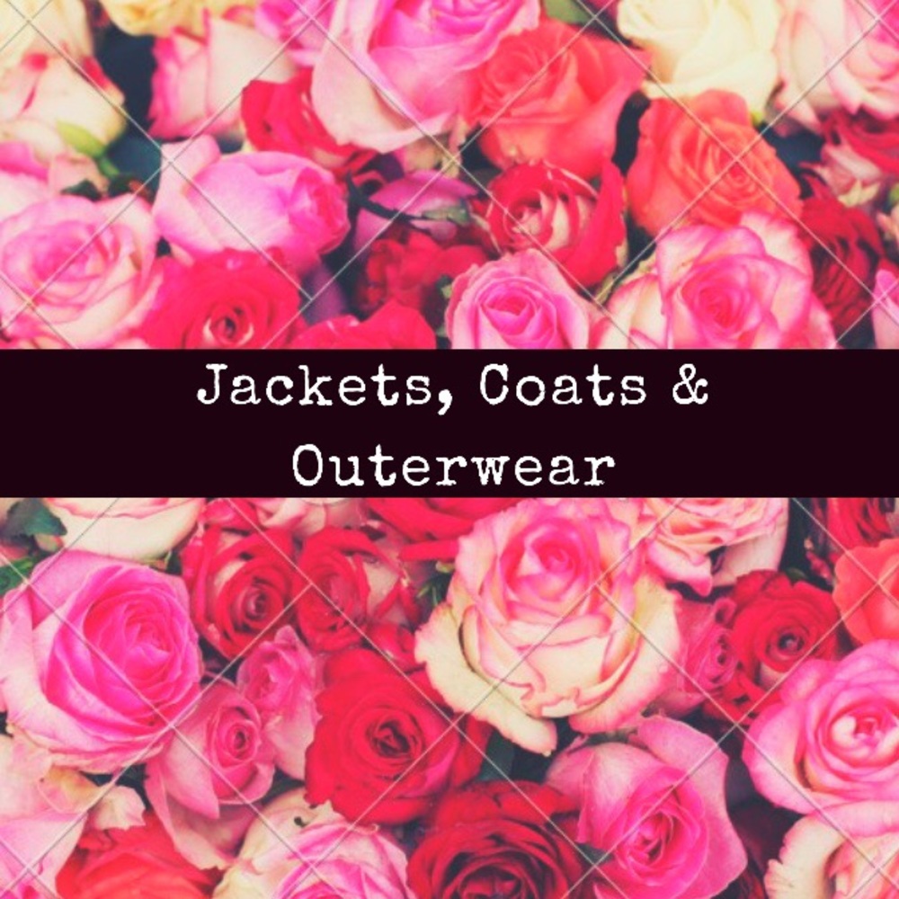 Jackets, coats, & outerwear for sale in my closet